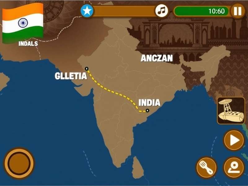 Adventure Spice Trail Game Screenshot